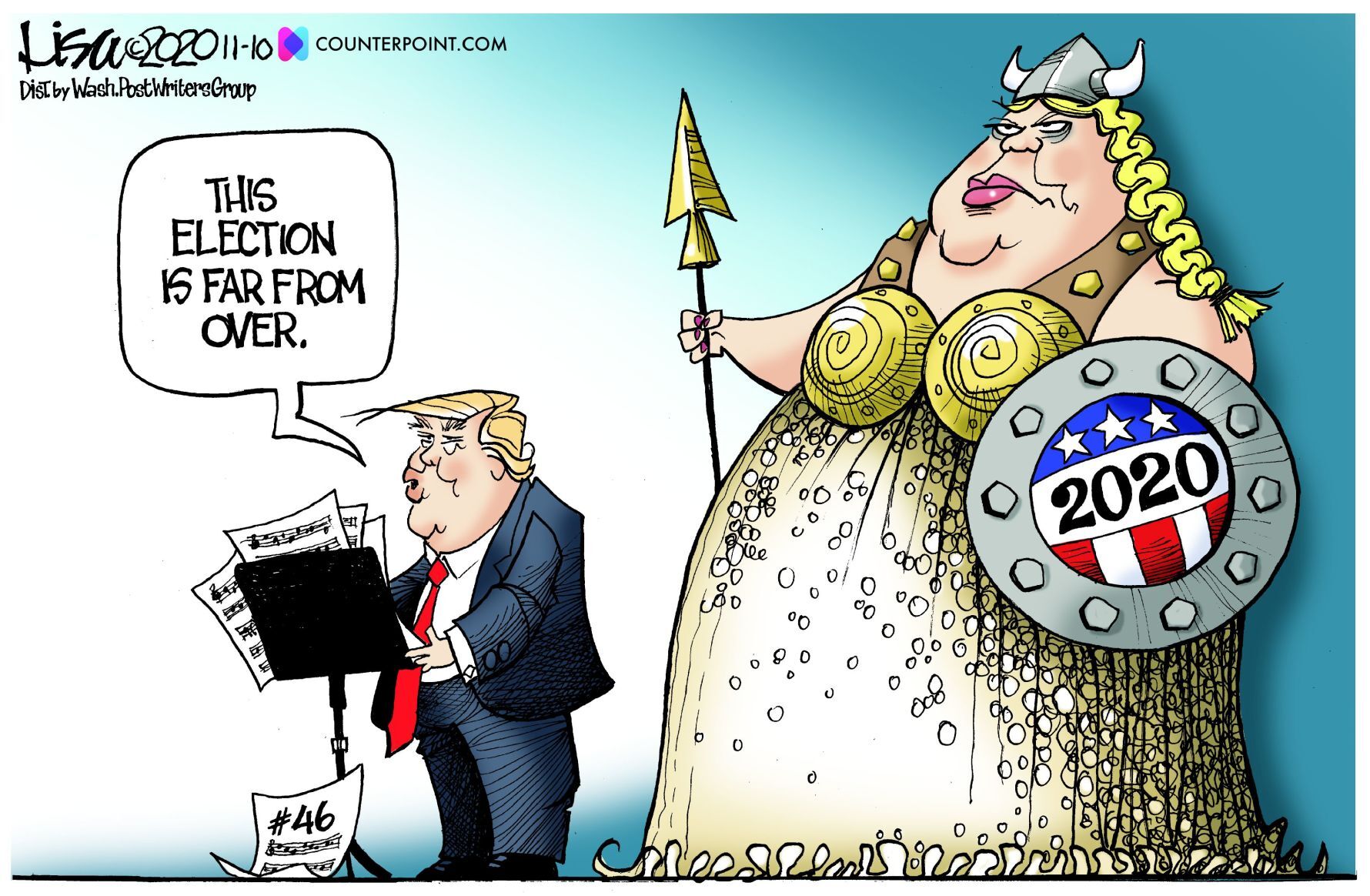 Lisa Benson cartoon